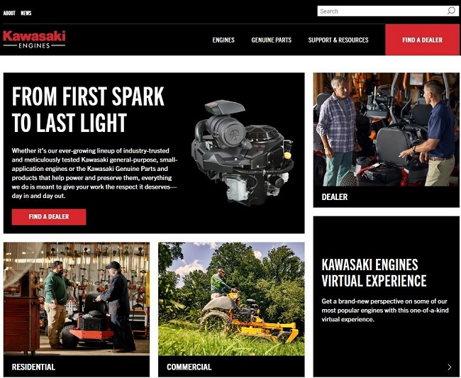kawasaki-engines-website-relaunch