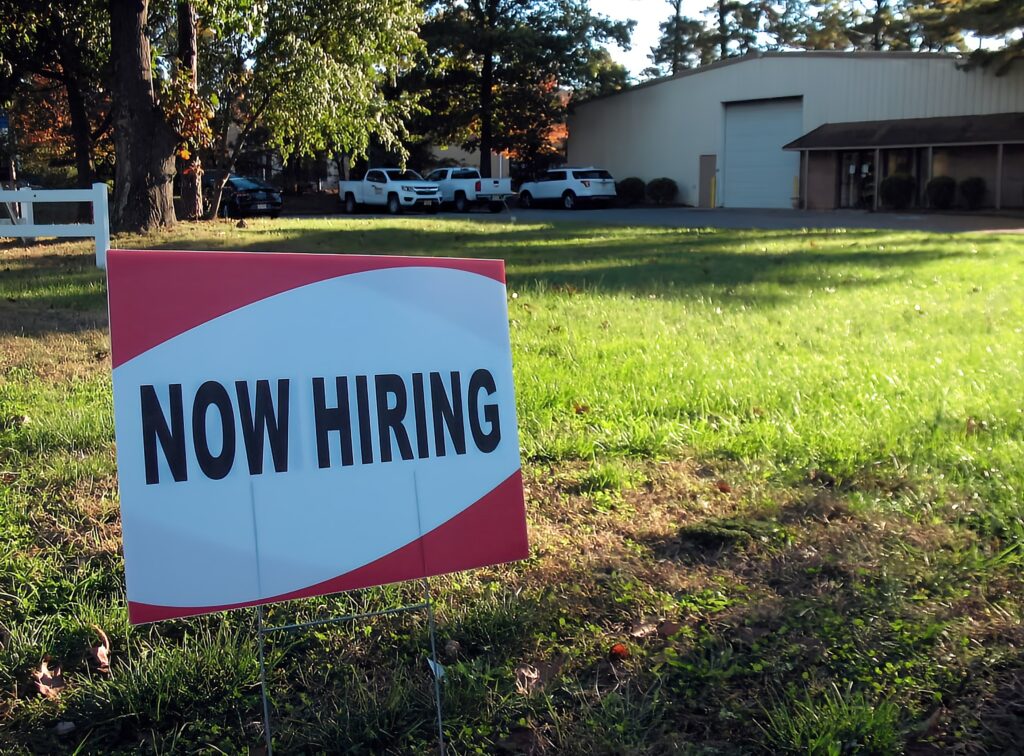Good hiring numbers mean a recession is less likely